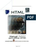 Manual Rapido Para Utilizar HTML - www.TutosLand.com