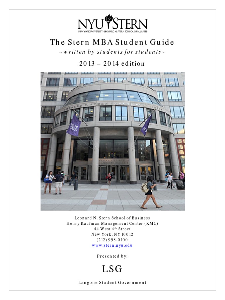 Navigating Stern: A Student s Comprehensive Guide to Resources