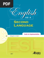 English as a Second Language