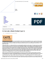 Is Caste Only a Hindu Problem_ (Part 1) _ the Chakra News