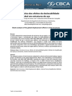 Análise Elástica Dos Efeitos Da Deslocabilidade Global em Estruturas de Aço