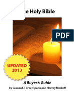 The Holy Bible A Buyers Guide 2013