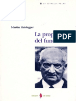 Heidegger, Martin - La Proposicion Del Fundamento PDF