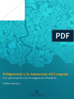 Wittgenstein y La Autonomia Del Lenguaje-Intro PDF