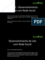 Soulmkt - Desenvolvimento de Site Com Rede Social