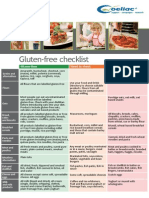 Gluten Free Checklist Amended