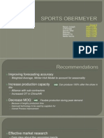 Group 8 forecasting accuracy increase production capacity decrease MOQ effective market research standardizing components SKU mapping operational efficiency