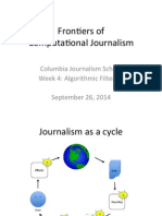 Algorithmic Filtering. Computational Journalism week 4