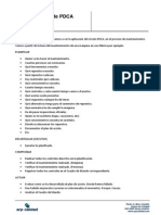 Ejemplo de PDCA PDF
