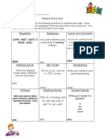 Word Sort Homework 1