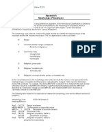 Morphology of Neoplasms