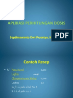 Aplikasi Perhitungan Dosis