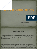 Speech Audiometry Slide