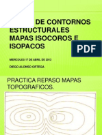 Mapas de Contornos Estructurales-Mapas Isopacos e Isocoros