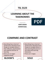 TSL 3123 Learning About The Taxonomies: Amir Aiman Ashrafuqal