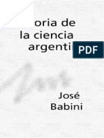 Babini Jose - Historia de La Ciencia Argentina [PDF]