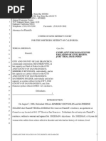 Teresa Sheehan Complaint