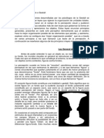 Leyes de La Percepción o Gestalt