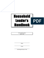 Household Leader's Handbook: CFC Youth For Christ Edited 2000