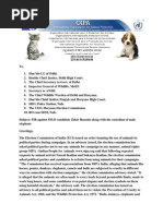 FIR against INLD candidate Zakir Hussain with custodian of elephant and wildlife officials - Naresh Kadian