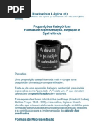 Proposições Categóricas - Pílulas de Raciocínio Lógico