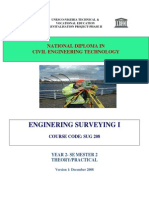 Sug 208-Enginering Surveying I