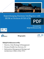 Supercharging Business Intelligence With MDM at Horizon BCBS of New Jersey