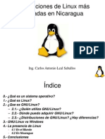 Linux Distribuciones Nicas