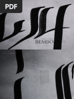Bembo: Anatomy of A Typeface