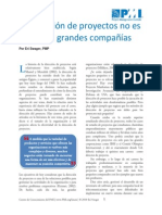 Artículo 1 Gestion de Proyecto No Solo Para Grandes Compañias