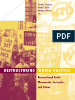 (Social Movements, Protest, And Contention 14) Sanjeev Khagram, James v. Riker, Kathryn Sikkink-Restructuring World Politics_ Transnational Social Movements, Networks, And Norms-University of Minnesot