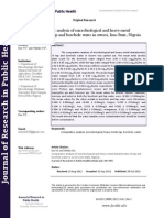 Comparative Analysis of Microbiological and Heavy Metal Characteristics of Tap and Borehole Water in Owerri, Imo State, Nigeria