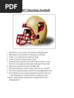 Download Otterbein Football Workout by methomas86 SN24141842 doc pdf
