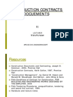 Construction Contracts Docuements 06092008