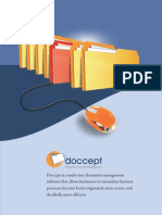 Electronic Document Management System Software - Doccept