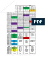 Jadwal Kuliah Semester 7