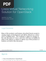 Cisco Virtual Networking Solution For Openstack: Appaji Malla, Cisco Systems Akash Chandrasekhar, Canonical