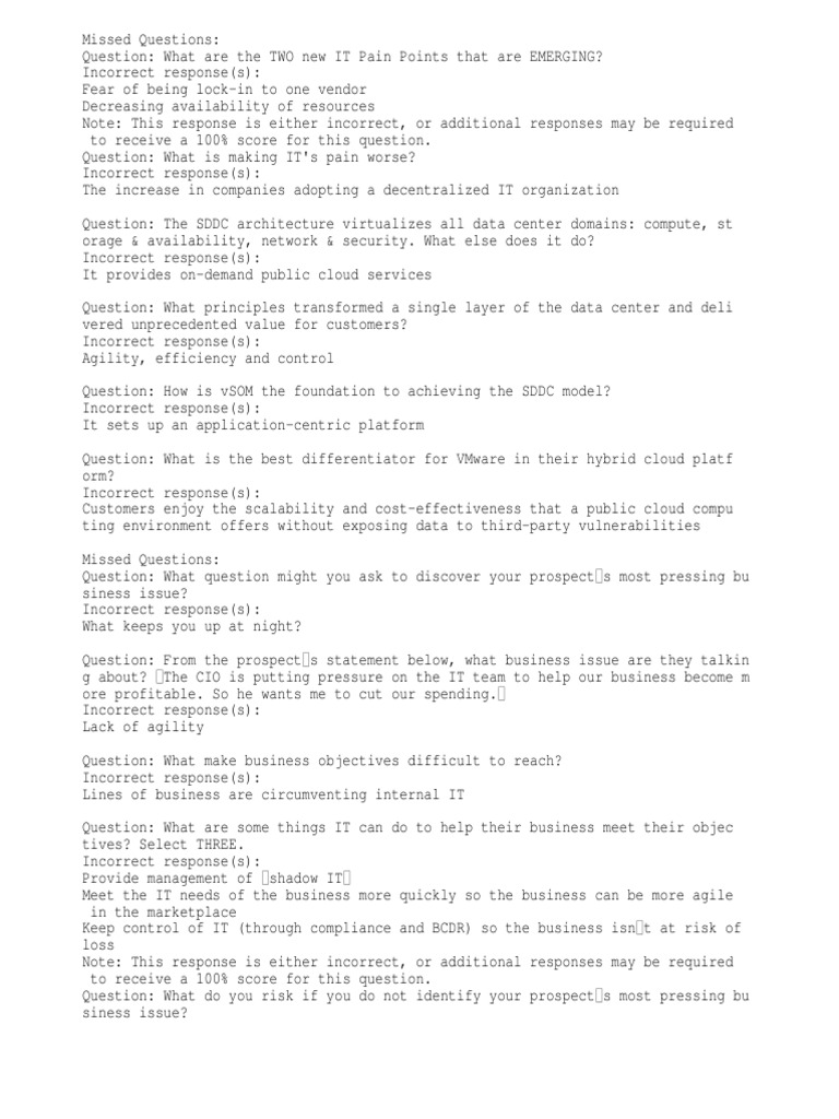 Vtsp Foundation 2018 Assessment Answers