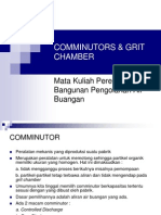 Comminutors & Grit Chamber