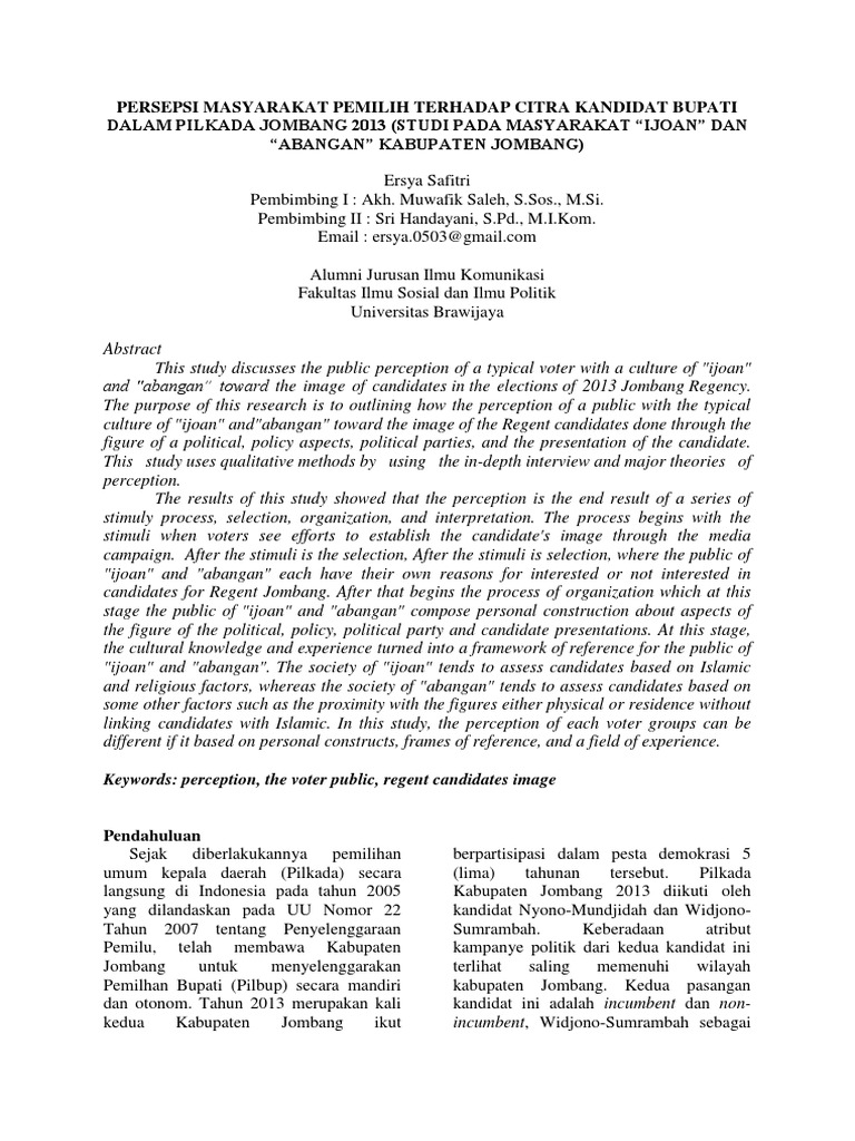 JURNAL Komunikasi Politik