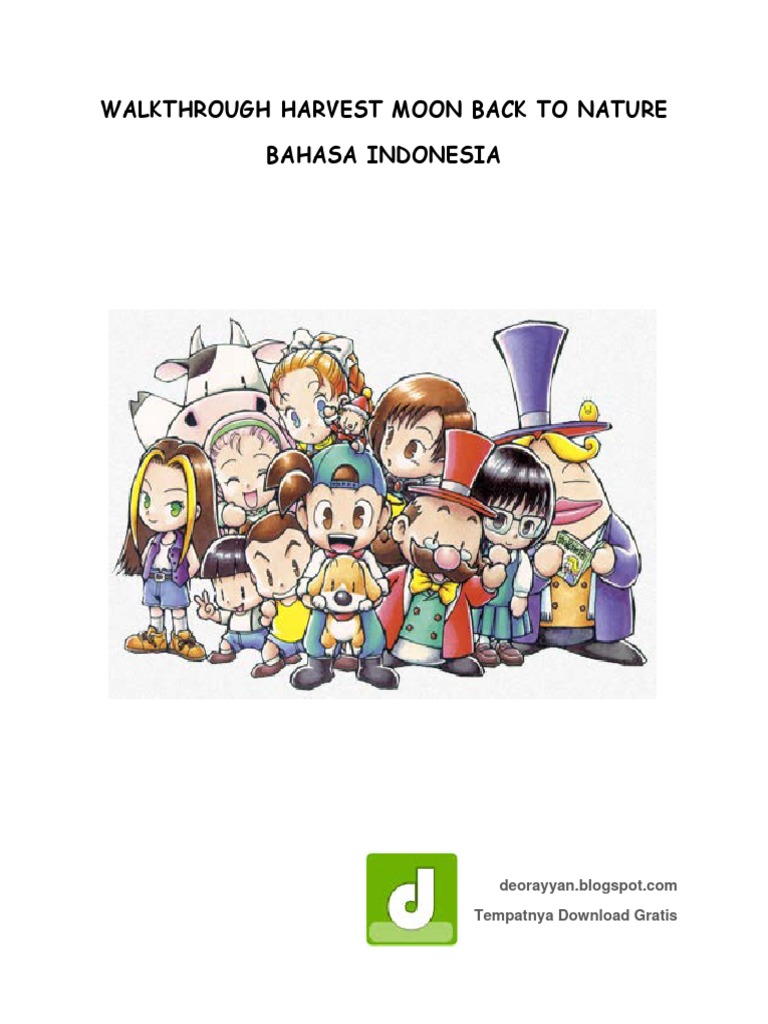 Walkthrough Harvest Moon Back To Nature PDF