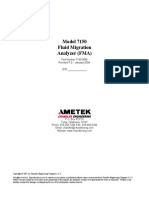 Model 7150 Fluid Migration Analyzer (FMA) : Part Number 7150-0089 Revision P.3 - January 2008
