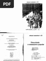 AJUP Seminários 15 Discutindo a Assessoria juridica popular