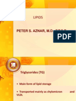 Lipids: Peter S. Aznar, M.D., F.P.S.P
