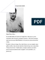 Joaquín Pasos: un joven que nunca murió
