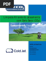 Jateamento com Gelo Seco