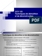 CCV122 Cours Demolition