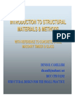 Structural Materials & Methods by DH Camilleri