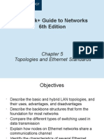 Network+ Guide To Networks 6th Edition: Topologies and Ethernet Standards