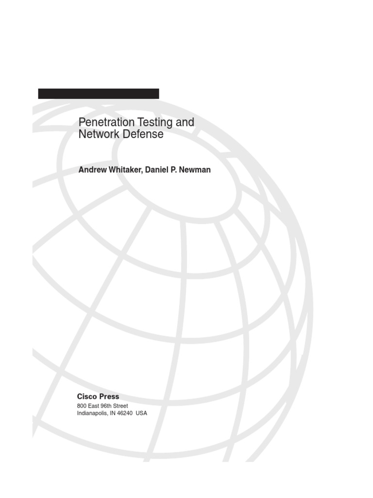 Penetration Testing And Network Defense Security Hacker White